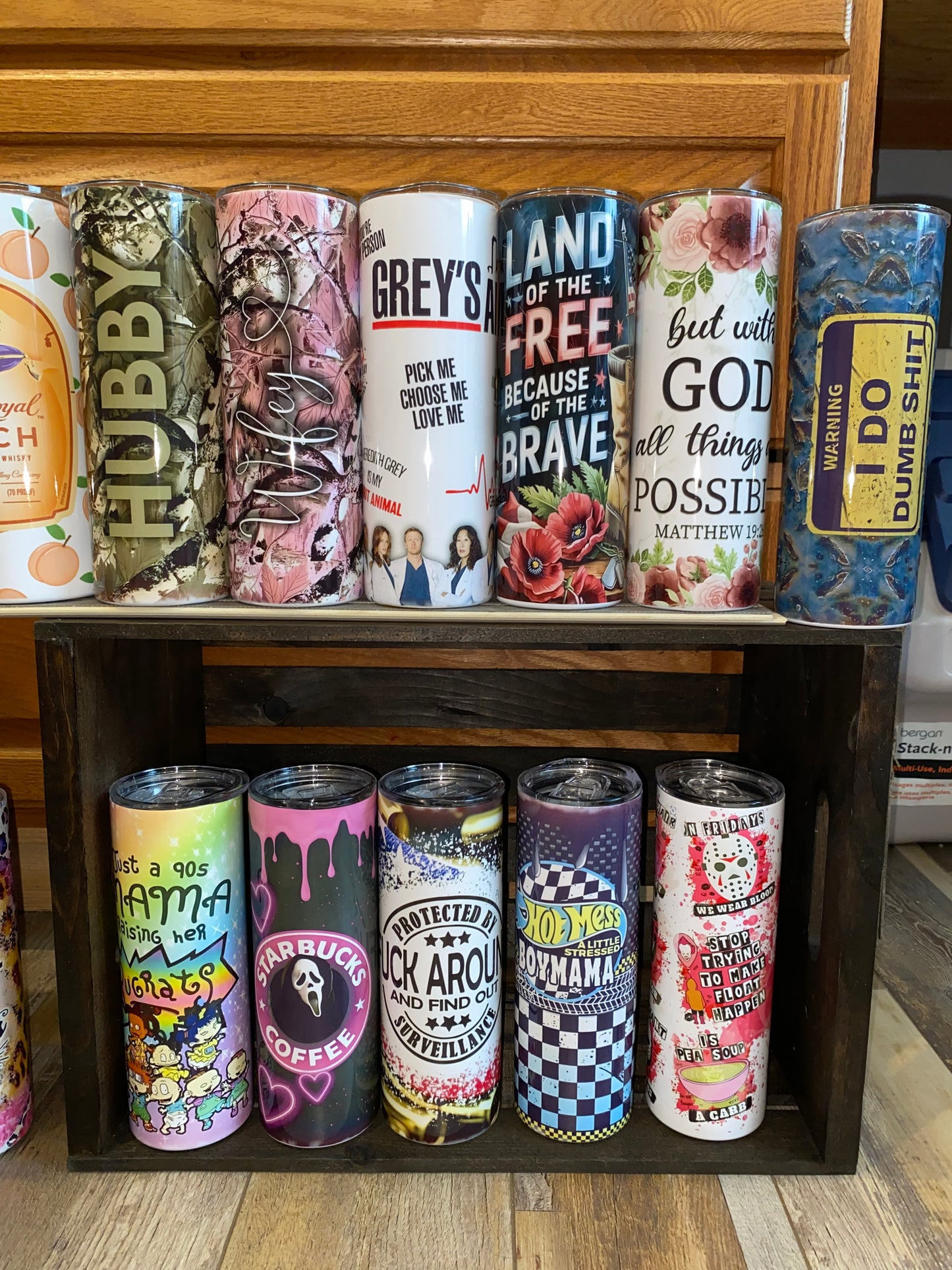 READY TO SHIP TUMBLERS