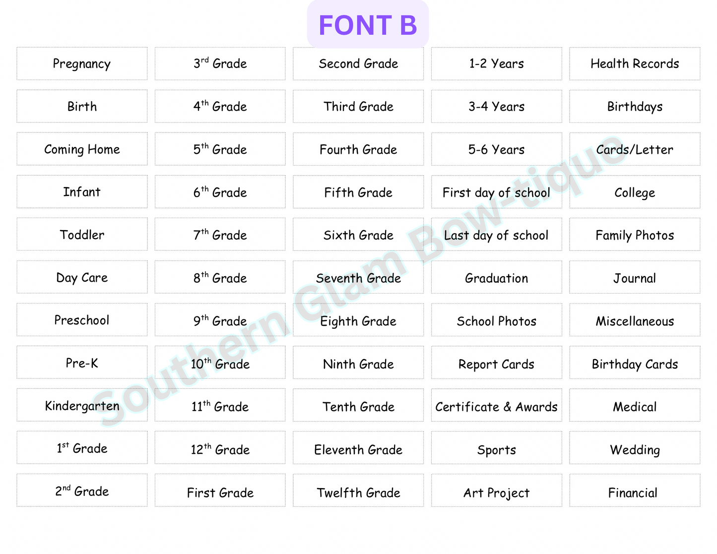 Milestone file folder KIT
