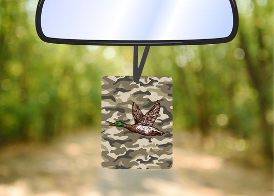 Camo duck felt freshie