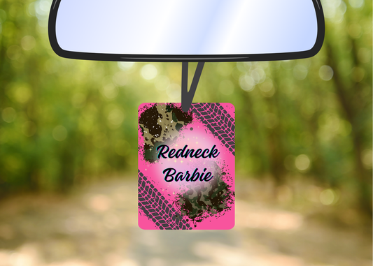 Redneck barbie felt freshie