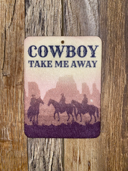 Cowboy take me away felt freshie