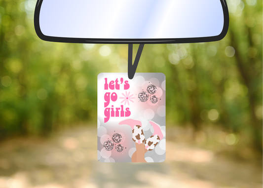 Let’s go girls felt freshie