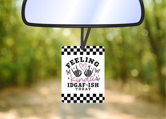 IDGAF today felt freshie