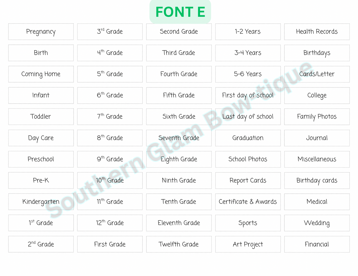 Milestone file folder KIT