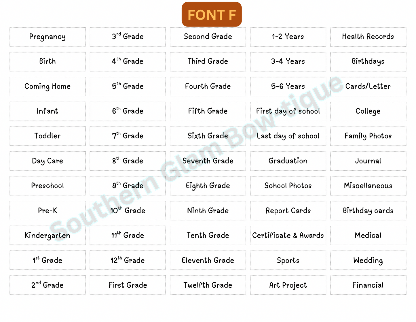 Milestone file folder KIT