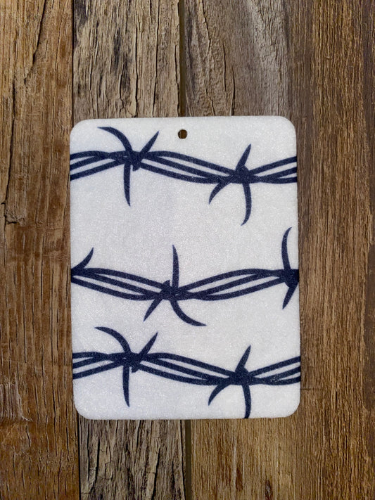 Barbwire felt freshie