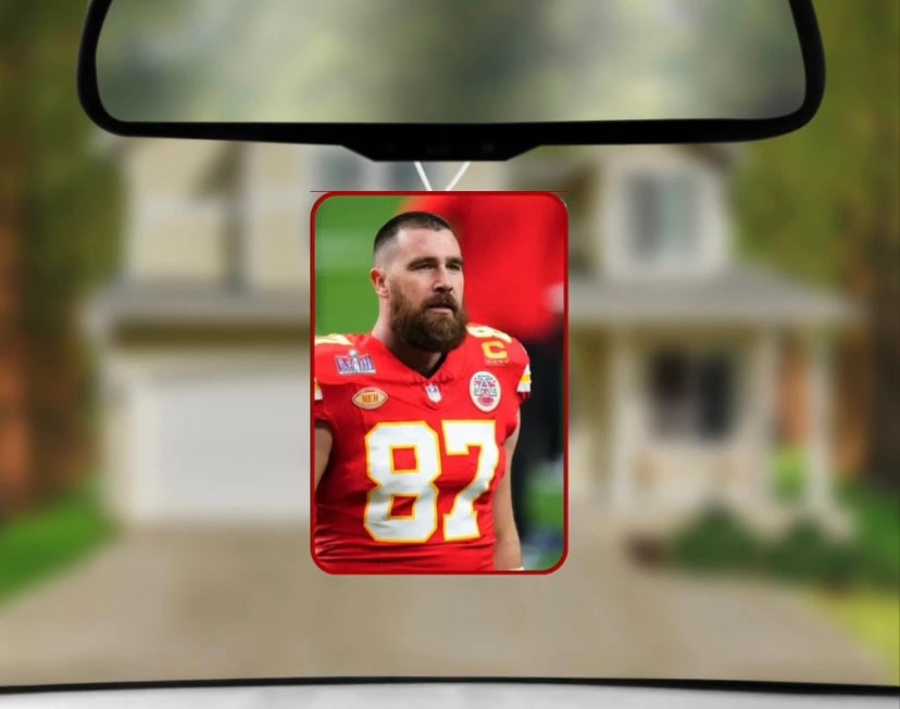 Mahomes Kelce car freshener