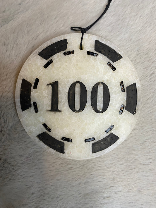 Poker chip freshie