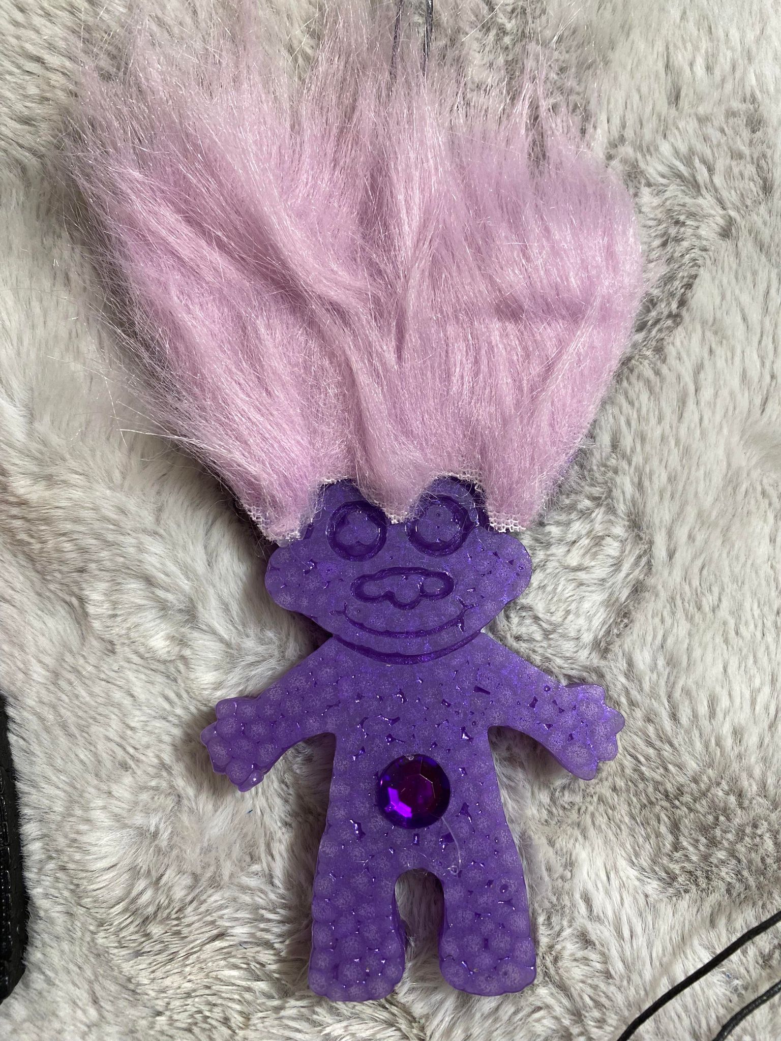 Purple troll hot sale doll