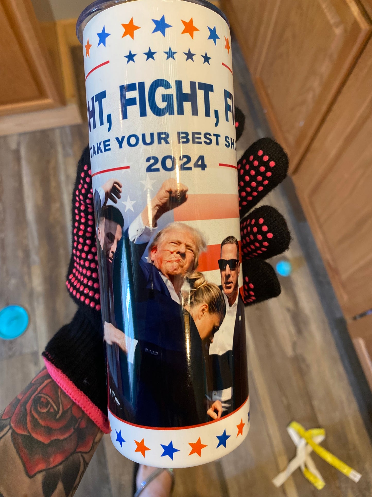 Trump 2024 Fight Tumbler