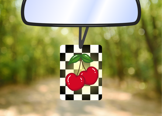 Cherry felt freshie