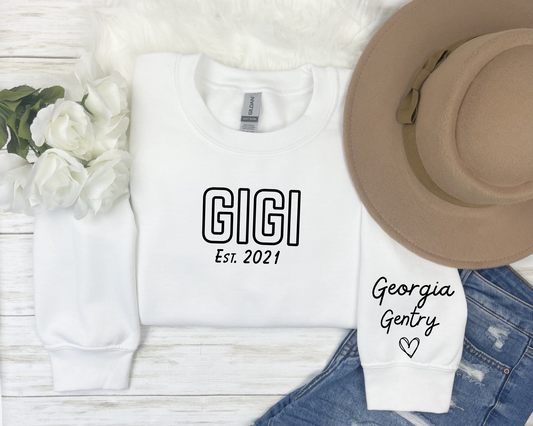 MAMA GIGI AUNTIE sweatshirt