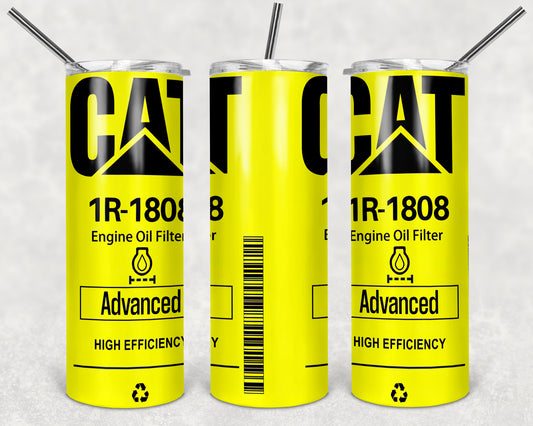 CAT yellow Tumbler