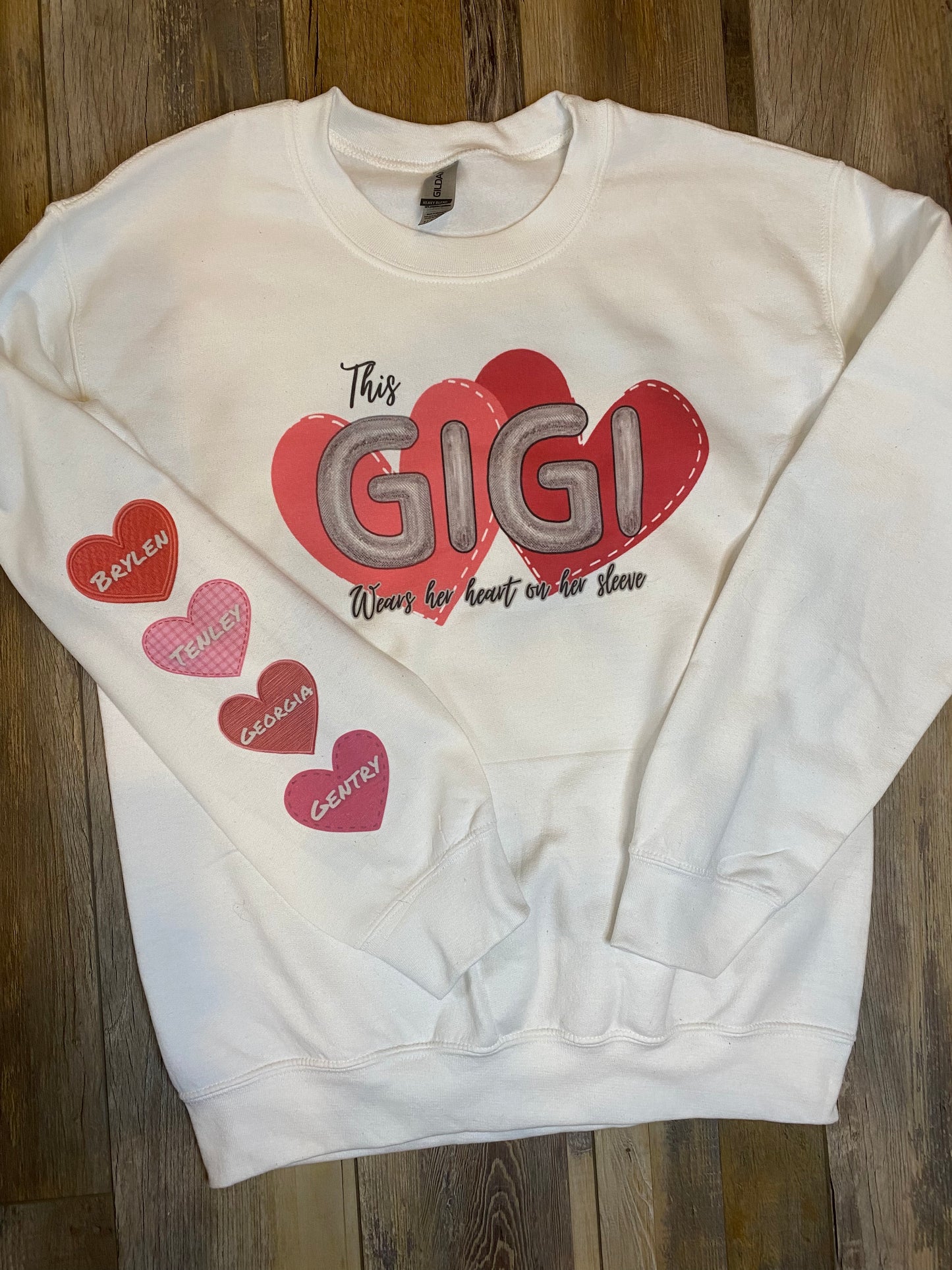 Valentine MAMA/GIGI sweatshirt