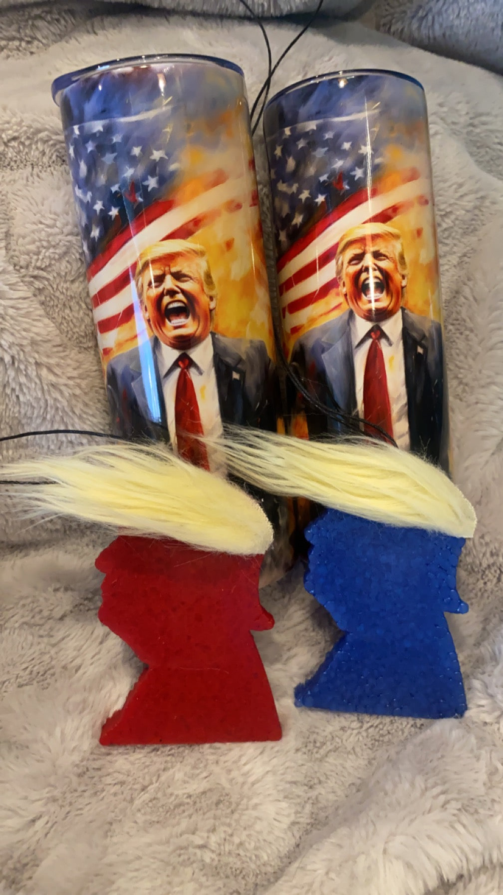 Trump hair car freshener