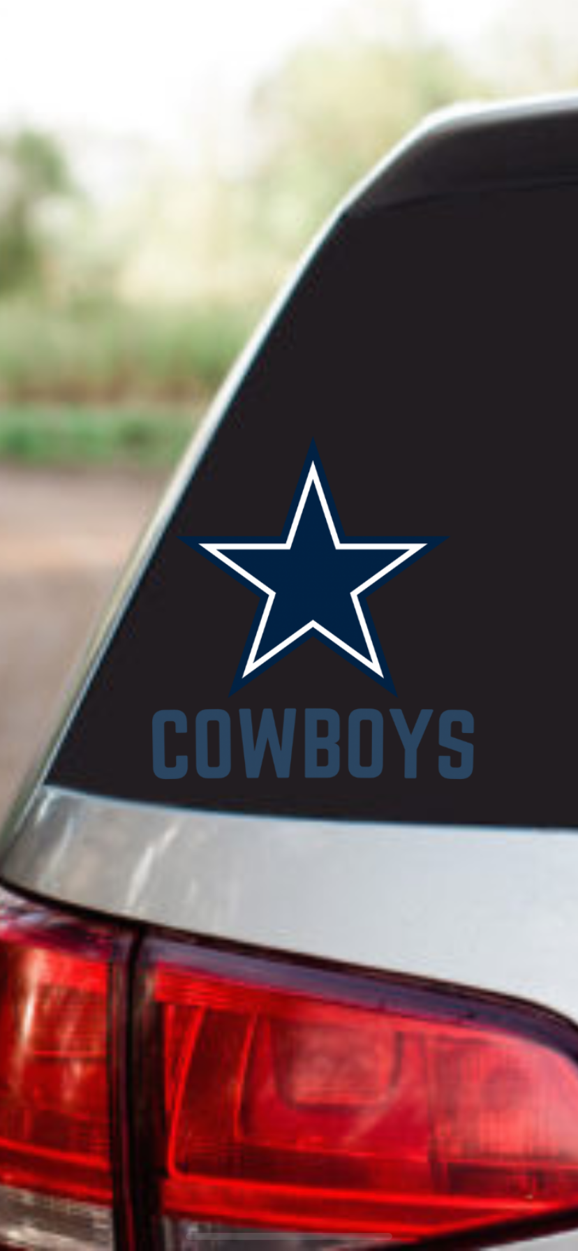 Car decal - Cowboys