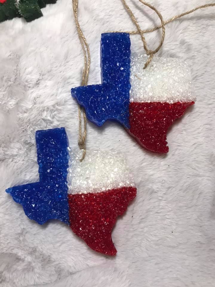 Texas flag freshie