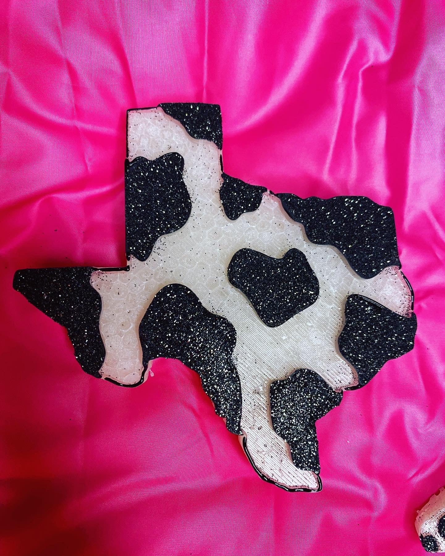 Cow print Texas freshie