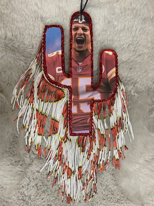 KC Patrick Mahomes cactus