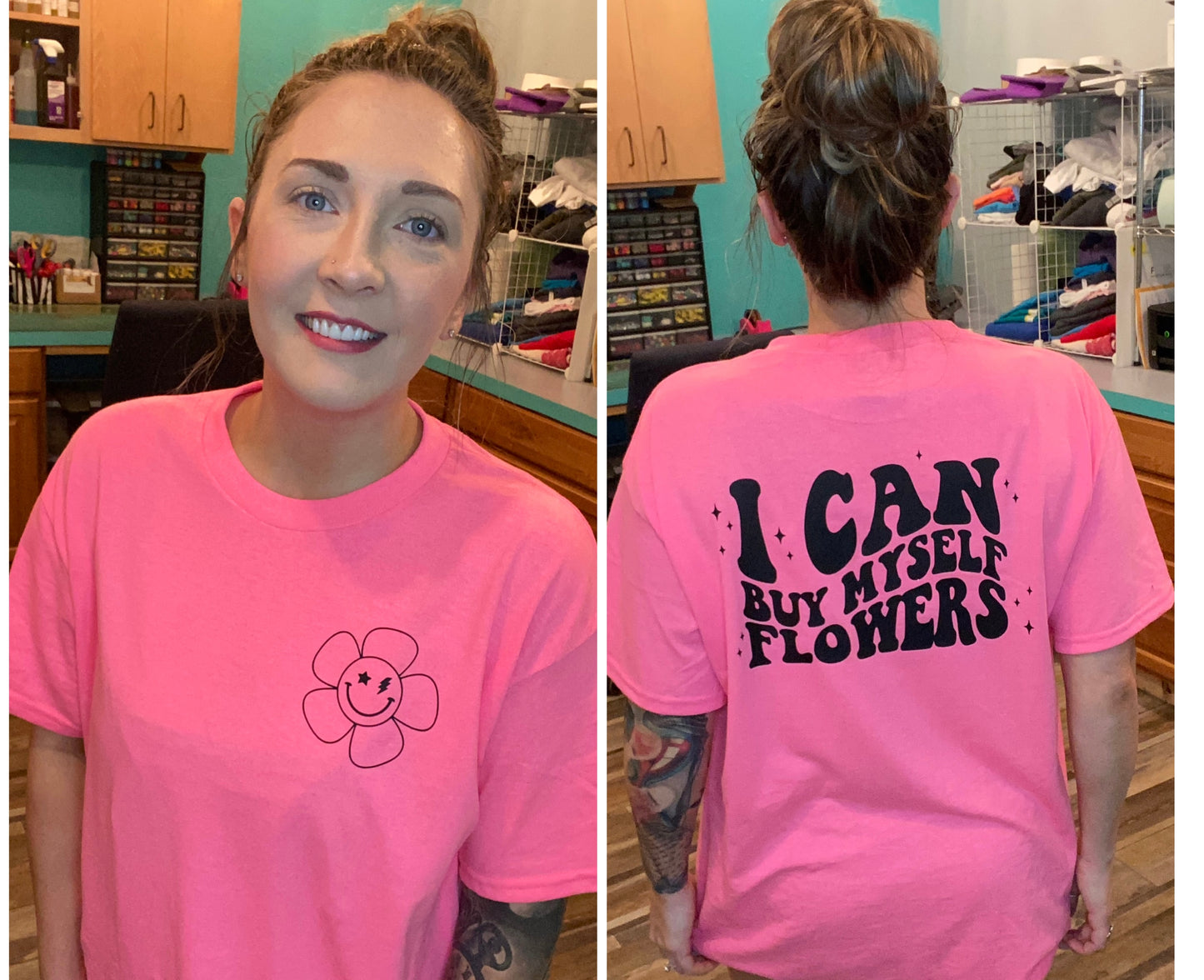 Miley Flowers shirt