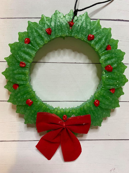 Wreath christmas freshie